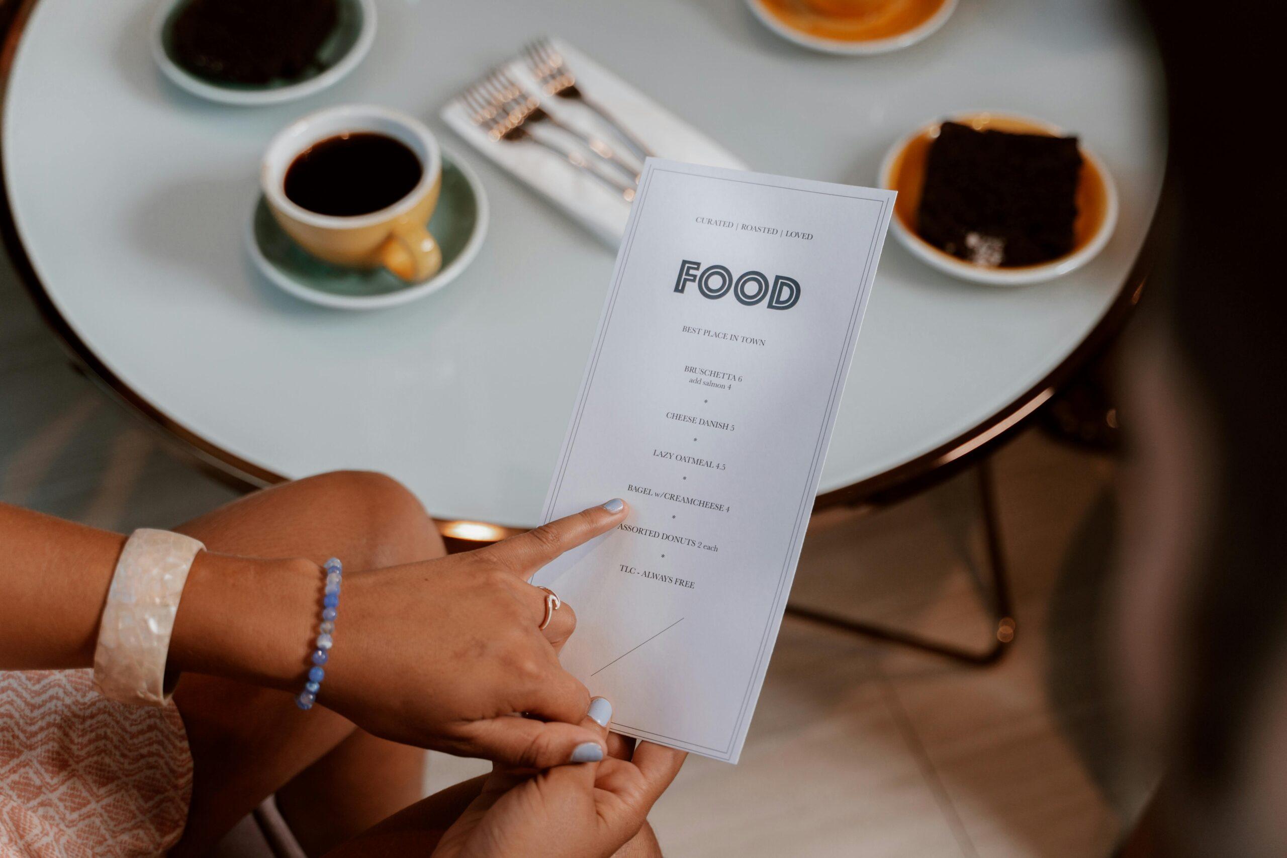 Selecting Your Restaurant Type