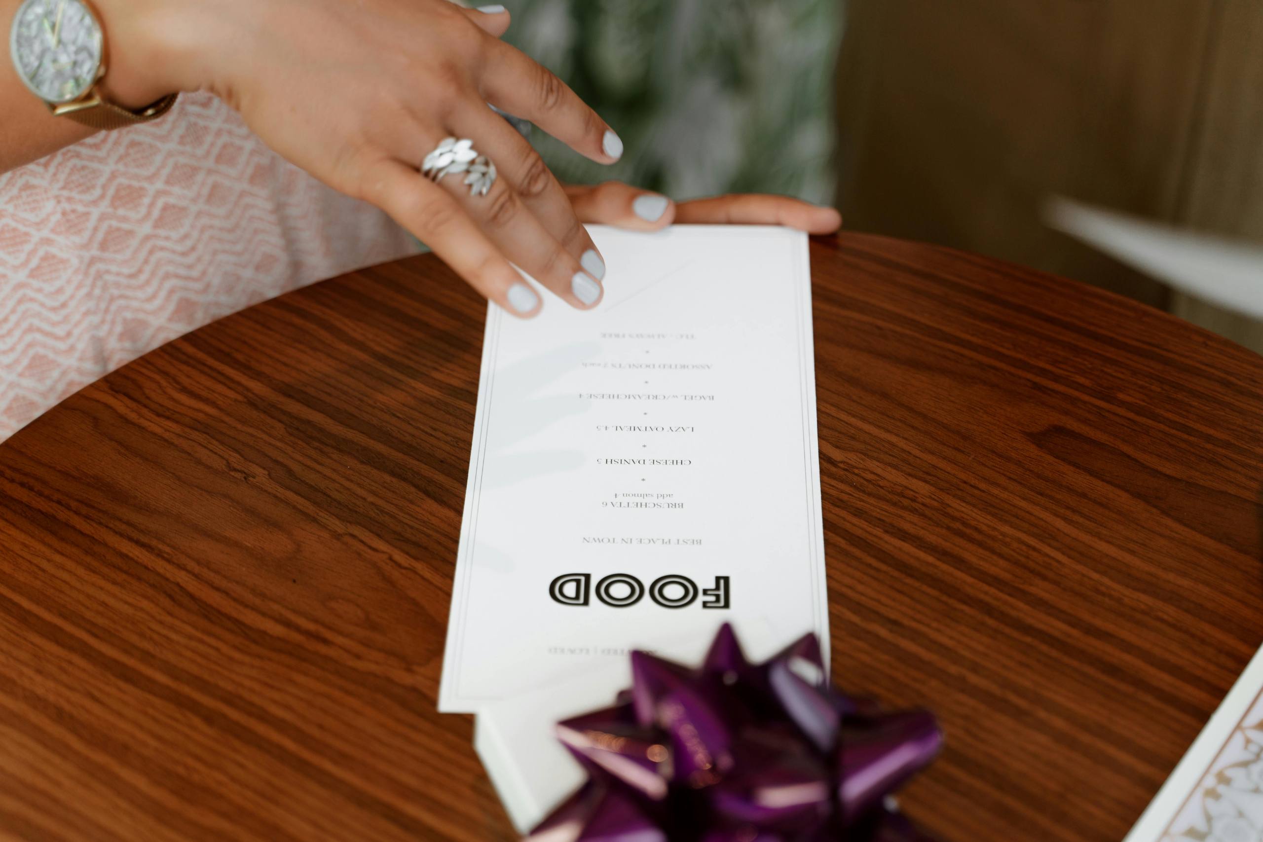 Design a Simple and Cost-Effective Menu